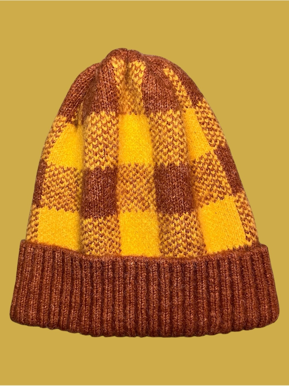 Dolls Kill Plaid Beanie Hat
